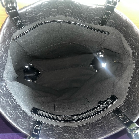 Michael Kors Neoprene Black Tote - Picture 5 of 5